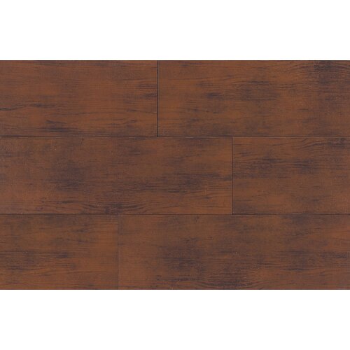 Interceramic Woodlands 6 x 20 Ceramic Floor Tile in Cherry