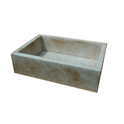 Moda Collection Farmhouse 34 x 9 Concrete Kitchen Sink