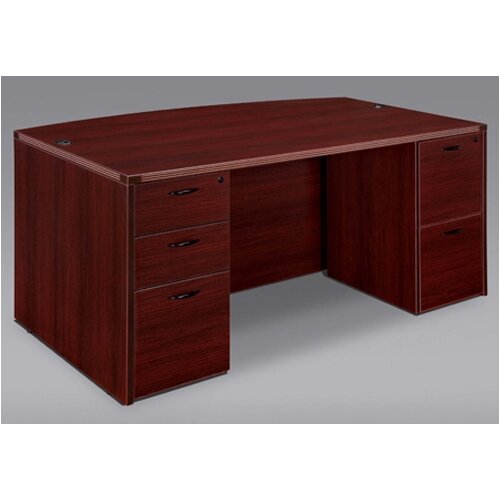 Sauder Cornerstone Executive Desk with Hutch