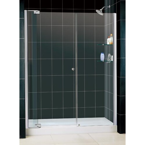 dreamline allure frameless pivot shower door