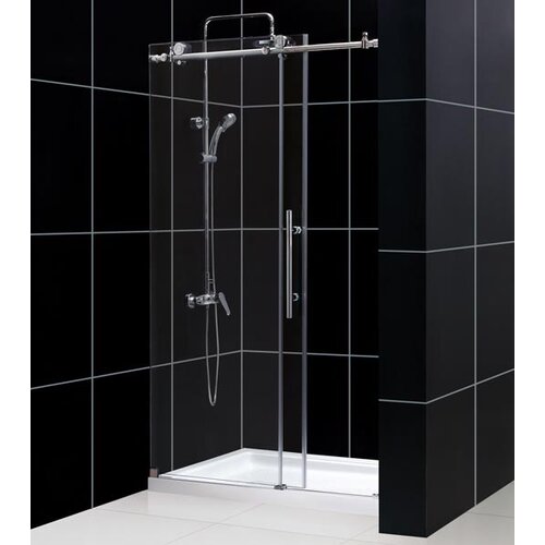 Dreamline Enigma X Fully Frameless 44   48 x 76 Sliding Shower Door