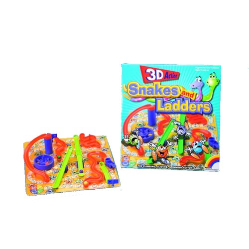 Intex 3D Snakes and Ladders Board Game