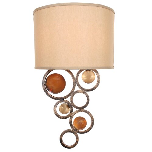 Free Wheeling Fun Wheels 2 Light Wall Sconce