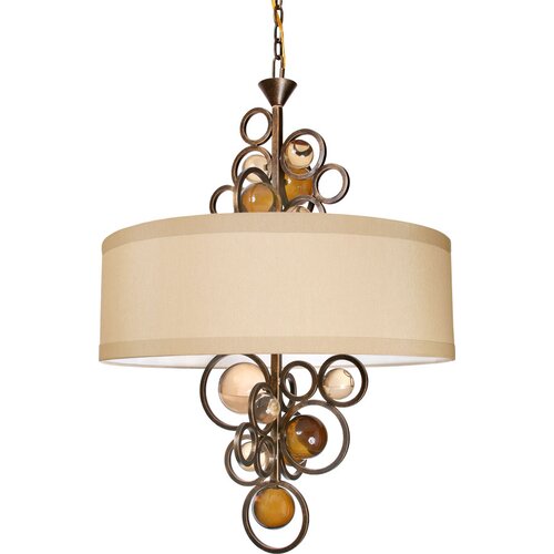 Van Teal Free Wheeling La Folia 6 Light Chandelier