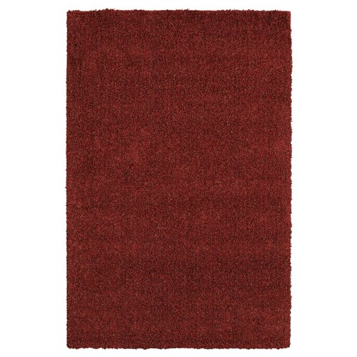 Mohawk Select Super Texture Shag Brick Red Meadowland Rug