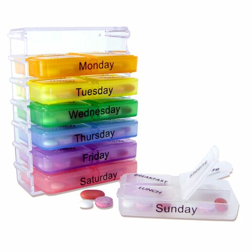 Remedy Daily Pill and Vitamin Organizer