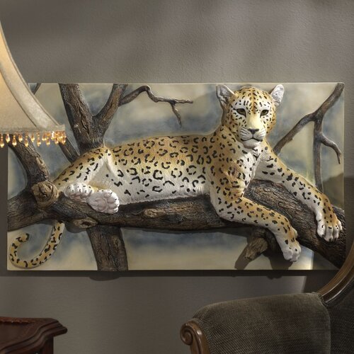 Design Toscano The Leopards Lair Sculptural Wall Décor