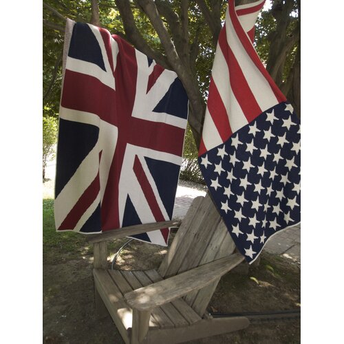 In2Green Union Jack Flag Cotton Throw