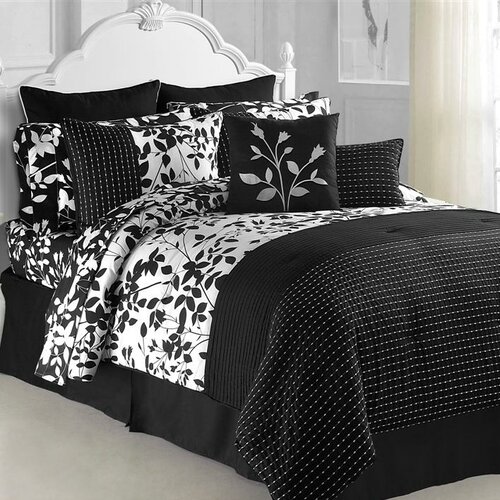 Victoria Classics Shadow Vine 12 Piece Comforter Set