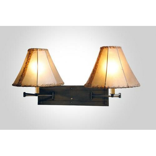 Steel Partners San Carlos Double Swing Arm Wall Lamp