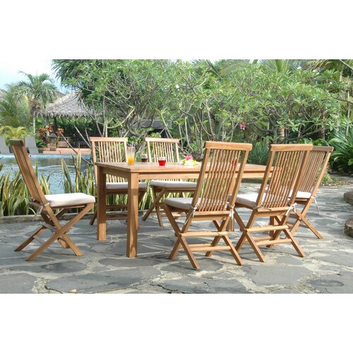 Anderson Teak Montage 7 Piece Dining Set