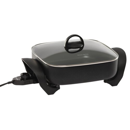 Back to Basics 12 Extra Deep Square Skillet with Lid