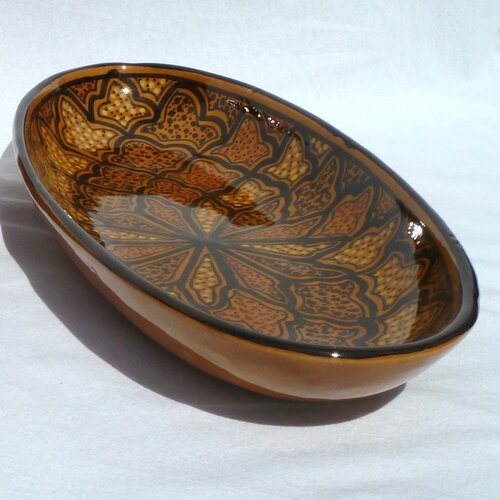 Le Souk Ceramique Sabrine Design 16 Oval Platter