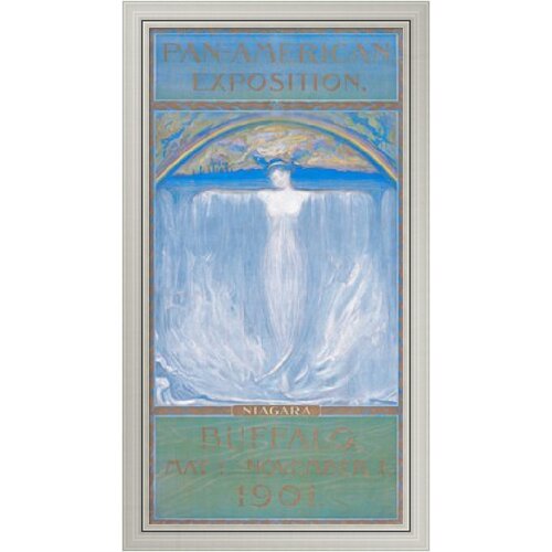 Amanti Art Spirit of Niagara, 1901 by Evelyn Rumsey Cary Framed Fine