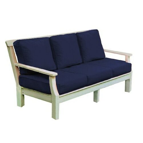 Seaside Casual Nantucket Deep Seating Sofa with Cushions