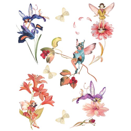 Brewster Home Fashions Spirit Fairies Wall Decal