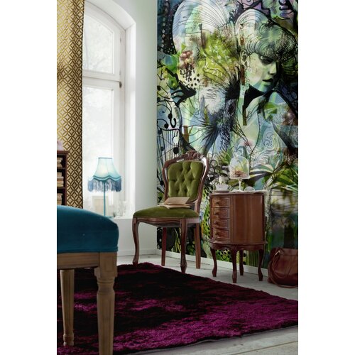 Brewster Home Fashions Komar Aphrodites Garden Wall Mural