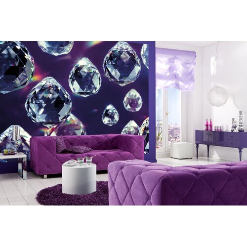 Brewster Home Fashions Komar Crystals Wall Mural