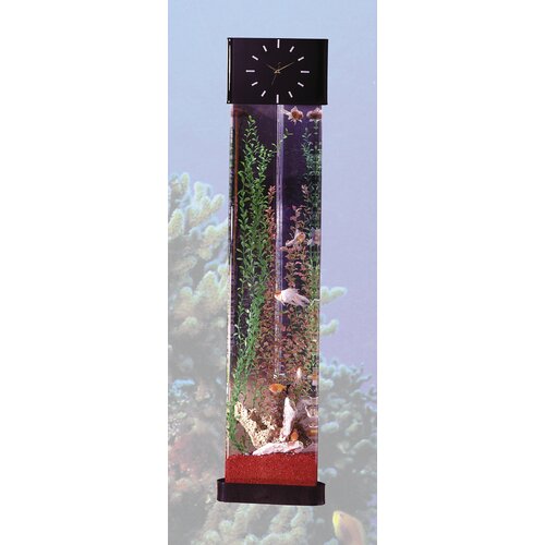 Midwest Tropical Fountain AquaTower 20 Gallon Triangular Aquarium