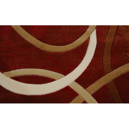 Home Dynamix Tribeca Red Area Rug