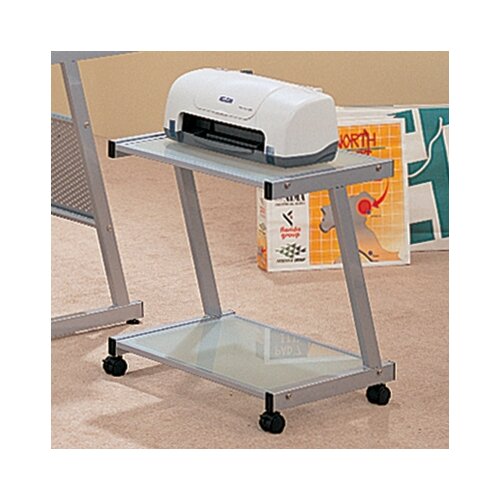 Wildon Home ® Rice Hill Printer Station in Silver