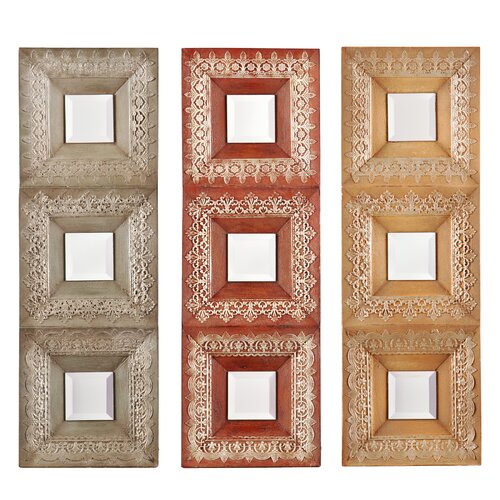 Wildon Home ® 3 Piece Mirror Set