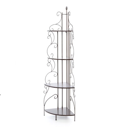 Wildon Home ® Four Tier Metal Etagere Shelf