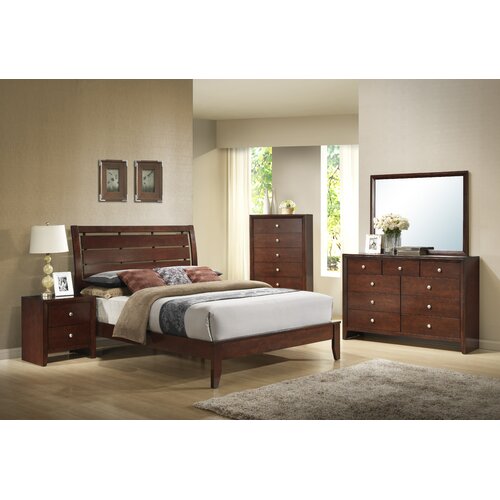 Wildon Home ® Carolina Sleigh Bedroom Collection