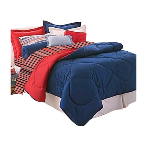 Lantrix Inc. Dorm Room 10 Piece Comforter Set