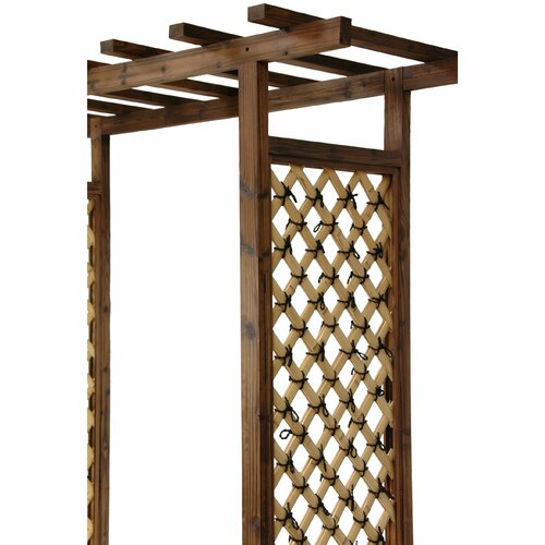 Oriental Furniture Japanese Bamboo Garden Gate Trellis