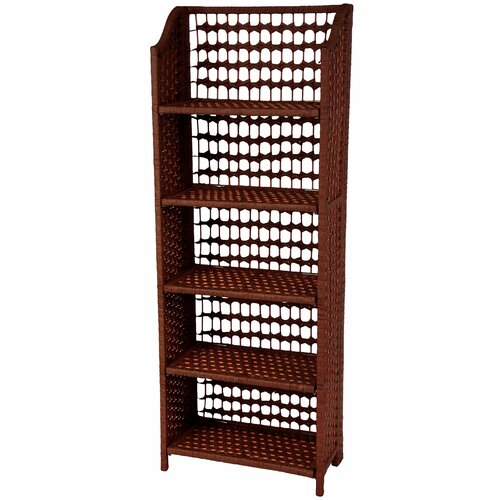 Oriental Furniture Natural Fiber Shelving Unit