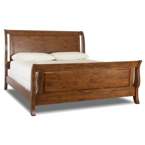 Klaussner Furniture Urban Craftsmen Sleigh Bed