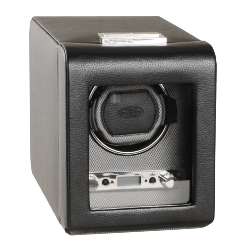 Wolf Designs. Viceroy Module 2.7 Single Watch Winder with Cover in