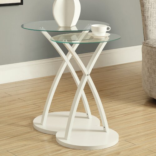 Monarch Specialties Inc. 2 Piece Nesting Table