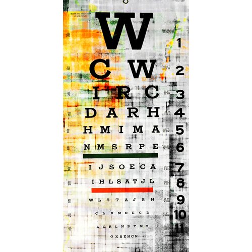 ParvezTaj Eye Chart Wall Art