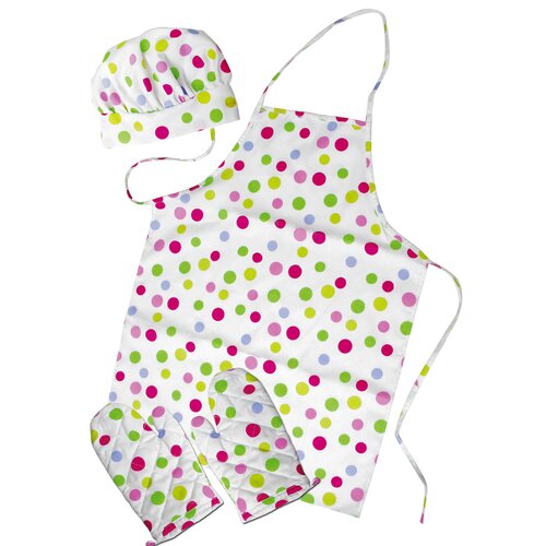 Sassafras Kids Polka Dots Oven Mitts