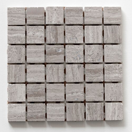 Solistone Haisa Marble 12 x 12 Square Mosaic in Haisa Dark