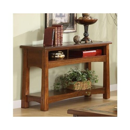 Riverside Furniture Craftsman Home Console Table