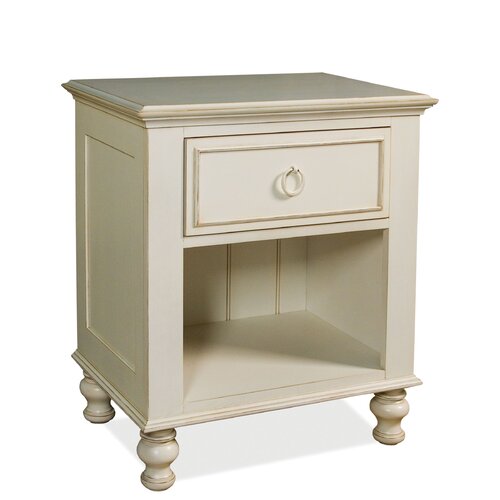 Riverside Furniture Placid Cove 1 Drawer Nightstand