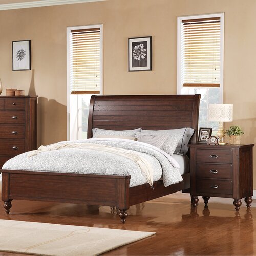 Riverside Furniture Castlewood Storage Sleigh Bedroom Collection