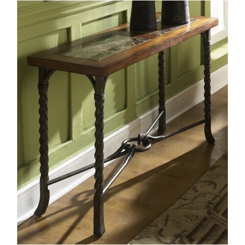 Riverside Furniture Medley Demilune Console Table