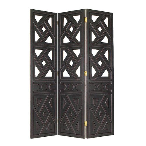 Wayborn 78 x 60 Intertwine Frame 3 Panel Room Divider