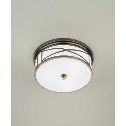 Robert Abbey Chase 6.25 3 Light Flush Mount