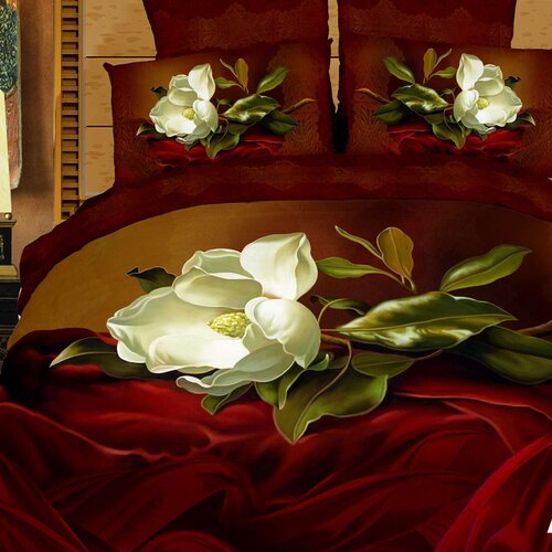 Dolce Mela Dolce Mela Amore 6 Piece King Duvet Cover Set