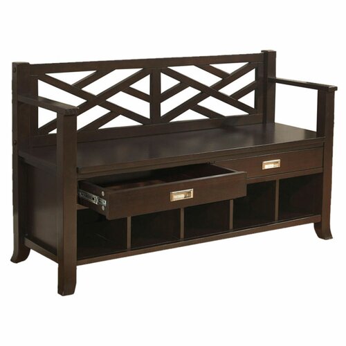 Simpli Home Sea Mills Entryway Bench