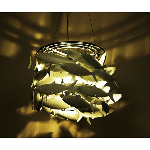 Control Brand School of Fish 1 Light Pendant