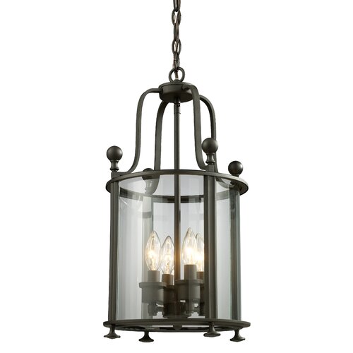 Lite Wyndham 4 Light Foyer Pendant