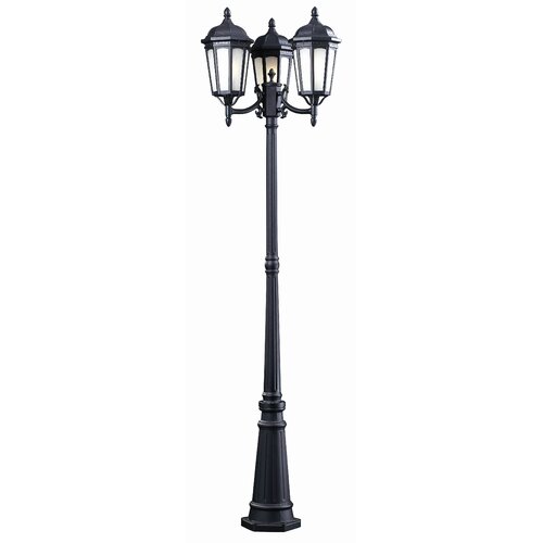 Patio Living Concepts Newport 80 Outdoor Post Lantern Set