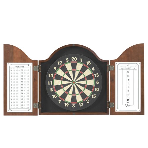 viper cambridge cabinet mahogany dart board cabinet