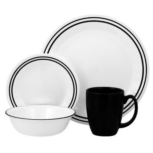 Corelle Livingware Beads 16 Piece Dinnerware Set